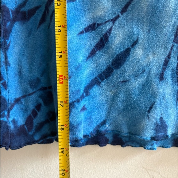 Harley-Davidson Blue Tie-Dye Rose Graphic Tank - Picture 5 of 7